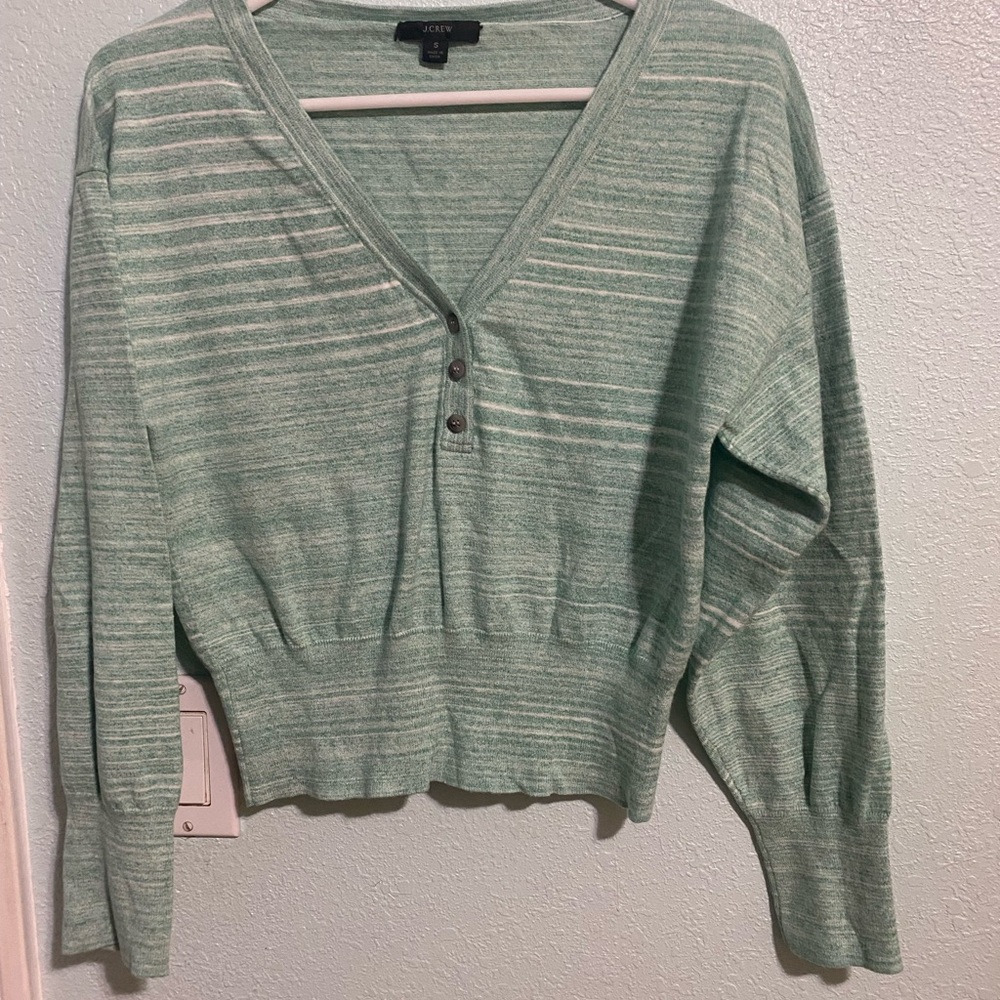 J. Crew Mint Green Sweater